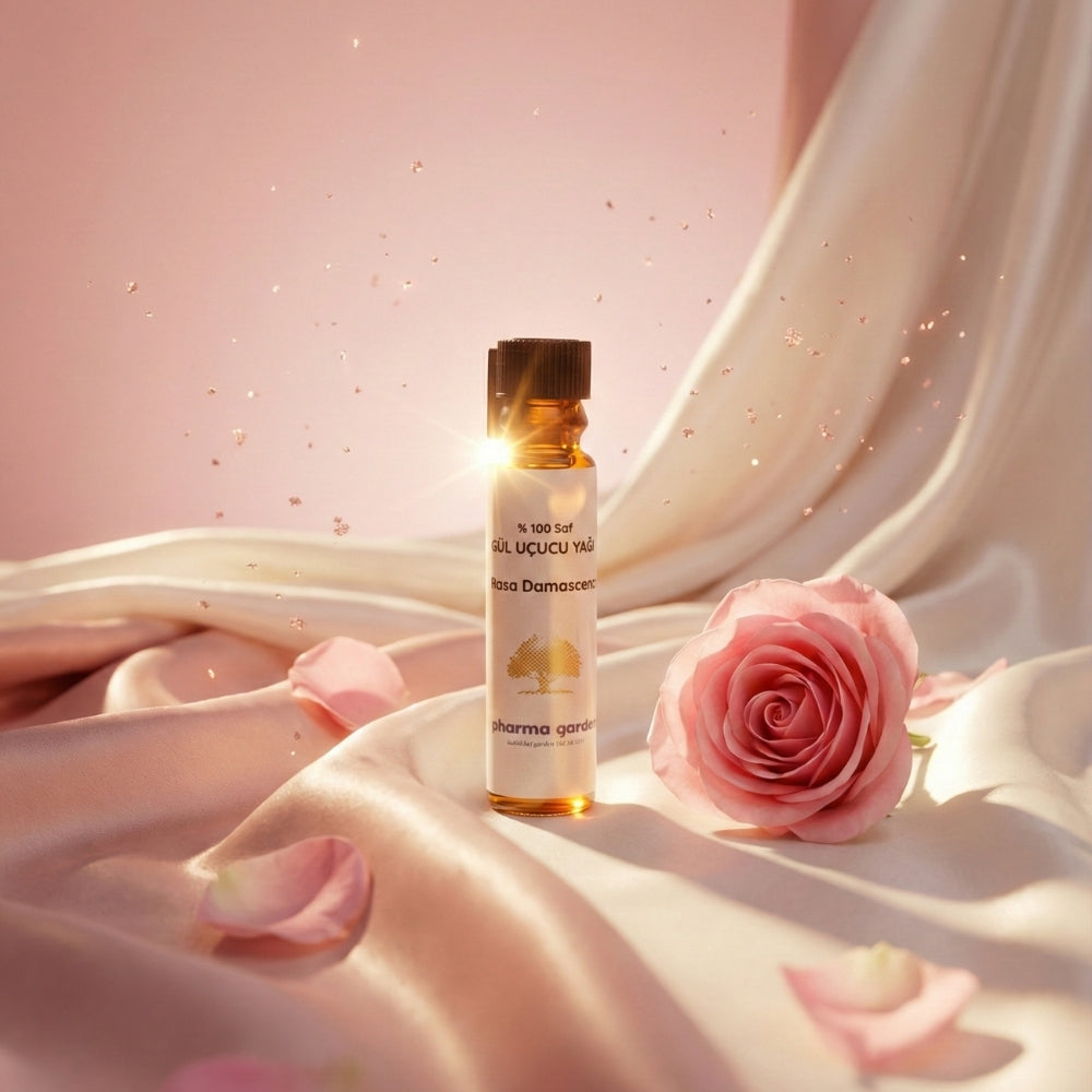 SAF ISPARTA GÜL UÇUCU YAĞI – Rosa Damascena (1 ml)